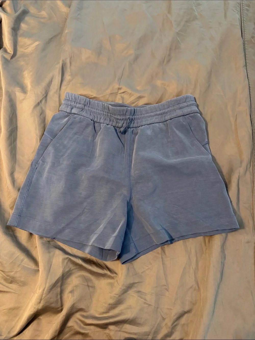 lululemon athletica Softstreme High Rise Short 4” in Oasis Blue